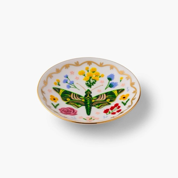 Dragonfly Porcelain Ring Dish - Picture 2 of 3